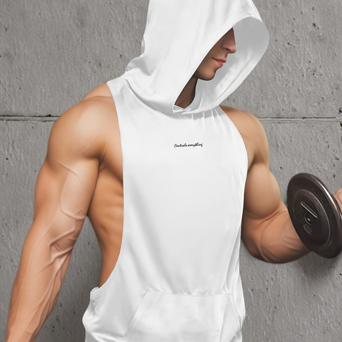 Fitness training sleeveless top