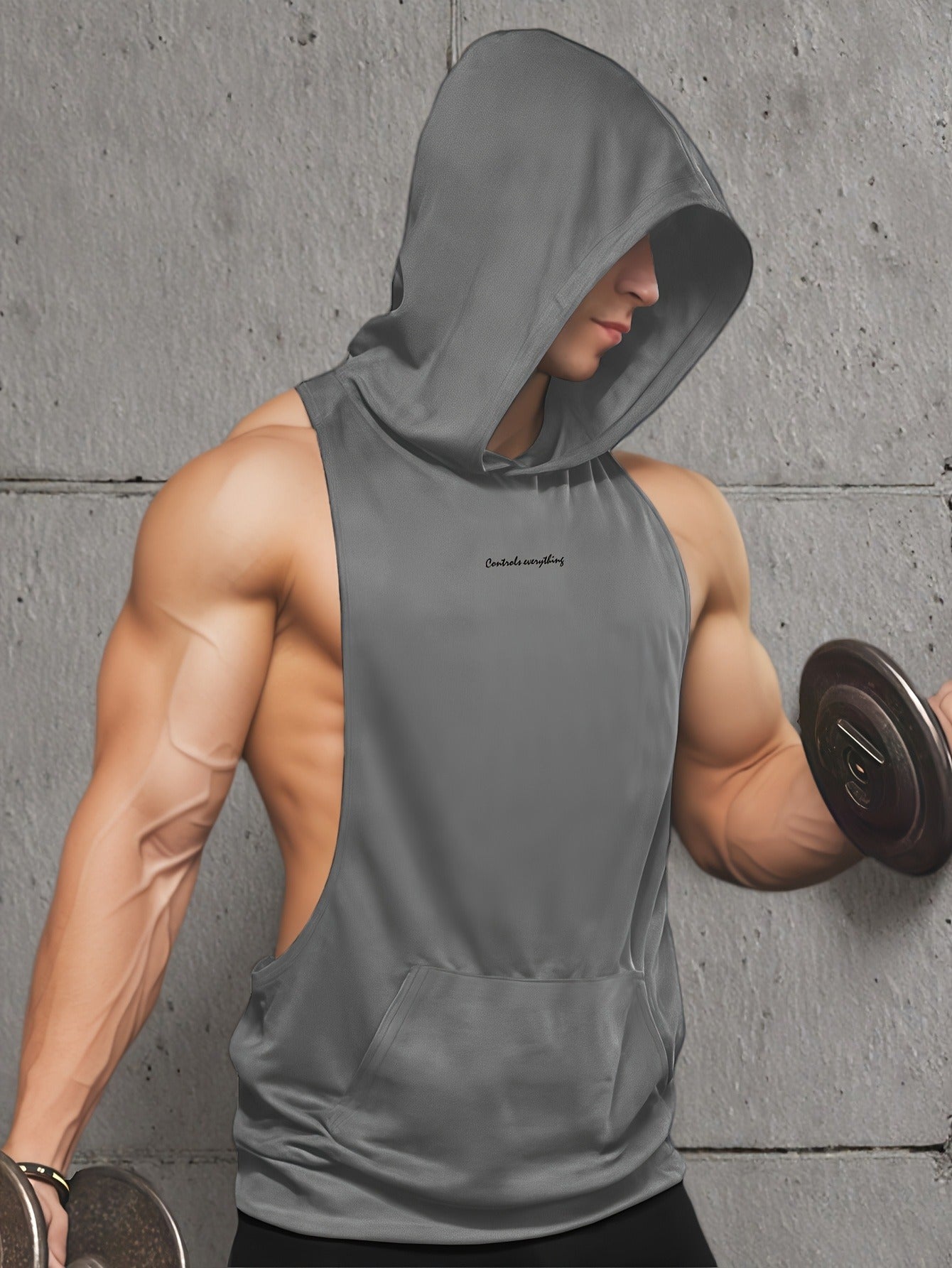 Fitness training sleeveless top