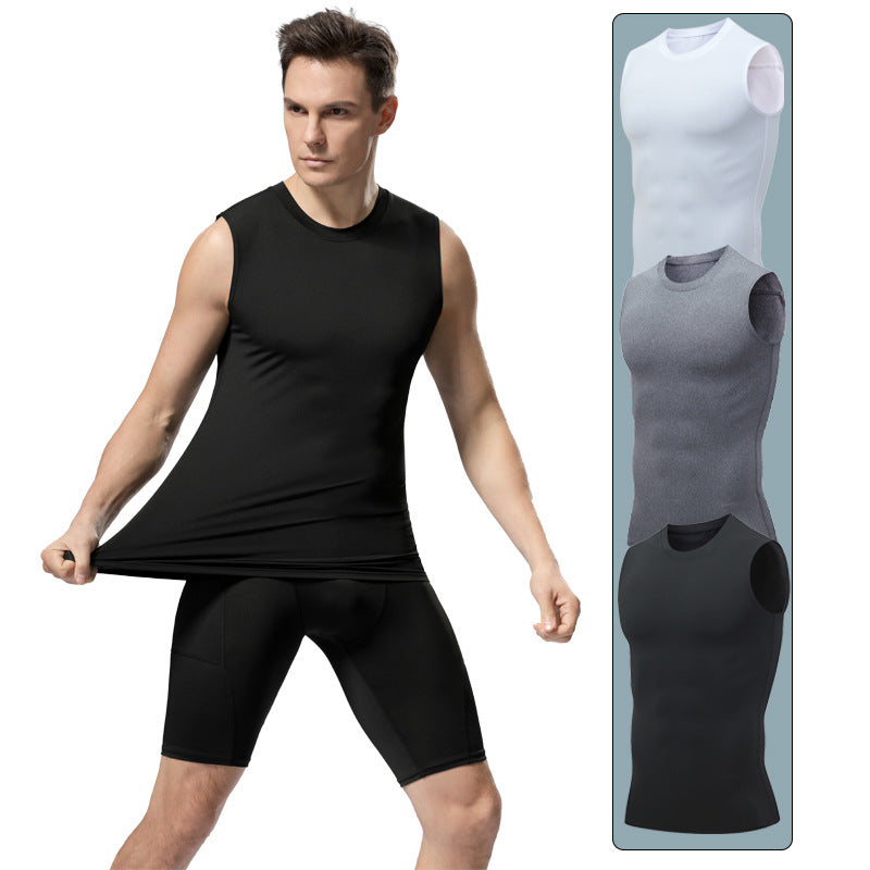Men's Quick-Dry Compression Sports Vest